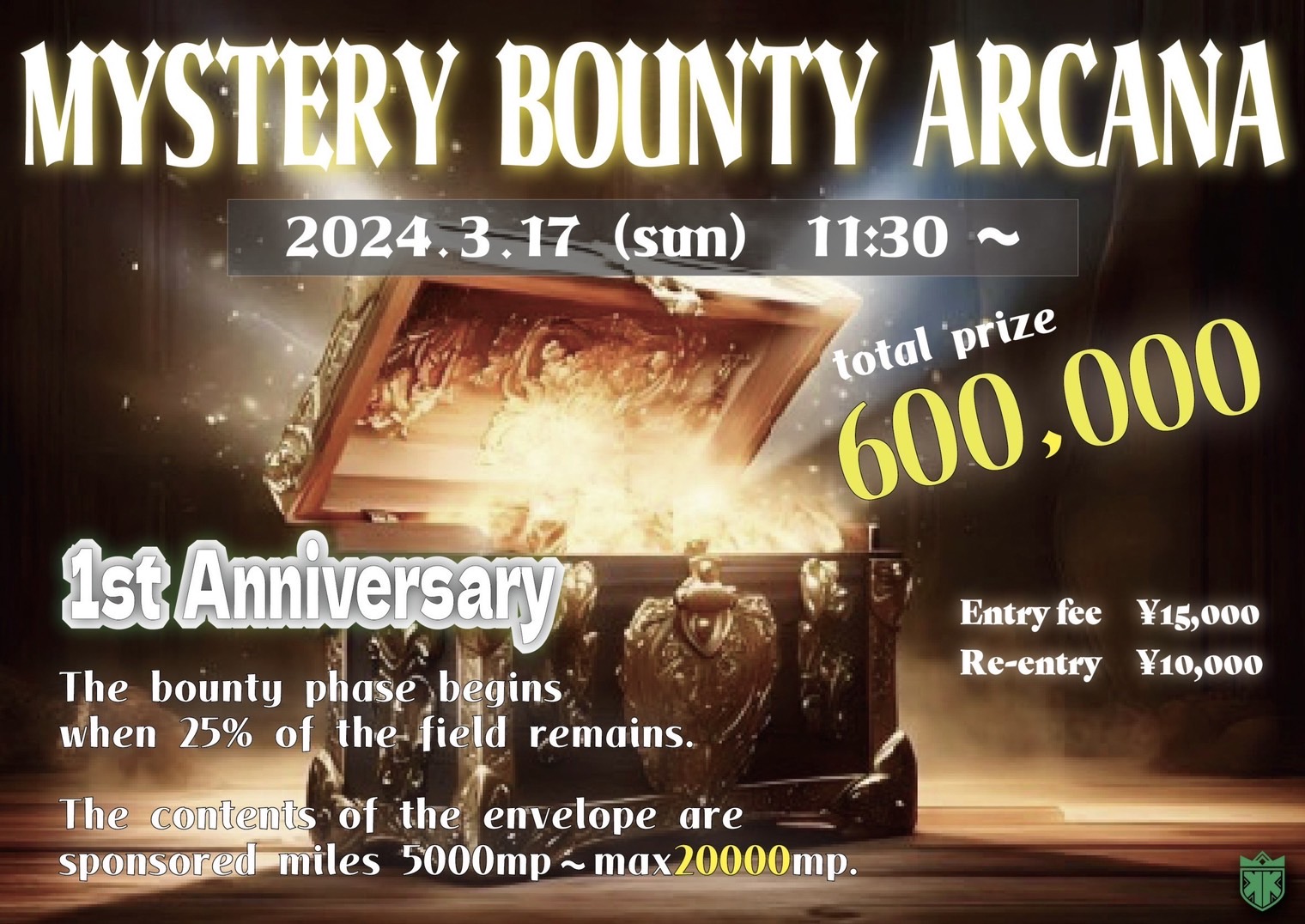 KKUNIVERSE poster Mystery bounty arcana